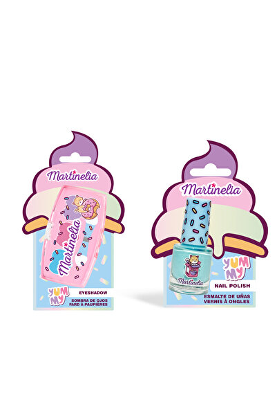 Martinelia World Blisters 2'li Kız Çocuk Göz Farı Paleti ve Oje Seti