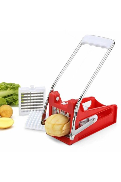 Generic قطاعة بطاطس فرنسية  مصنوعة من الفولاذ المقاوم للصدأ لشرائح البطاطس ال...