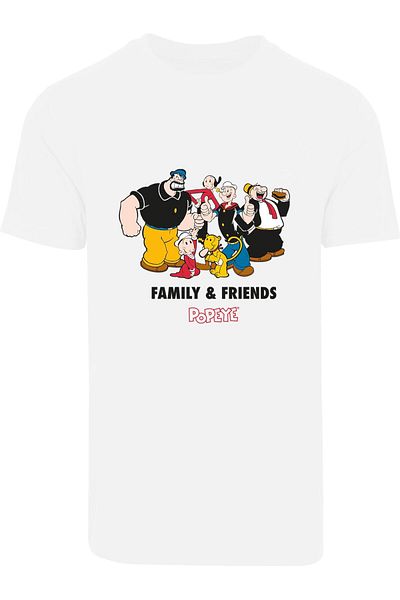 Merchcode Popeye Family & Friends T-shirt