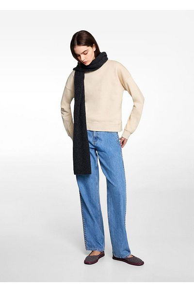 Mango Teen Cotton Sweatshirt