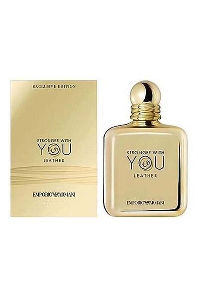 Giorgio Armani Emporio Armani Stronger With You Leather EDP For Men 100ml
