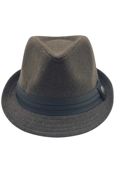 Uniquetrenders Луксозна дамска шапка от кашмир Trilby