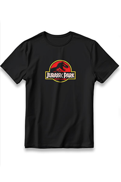 EZG Business Μπλουζάκι από βαμβακερό Unisex με στάμπα Jurassic Park
