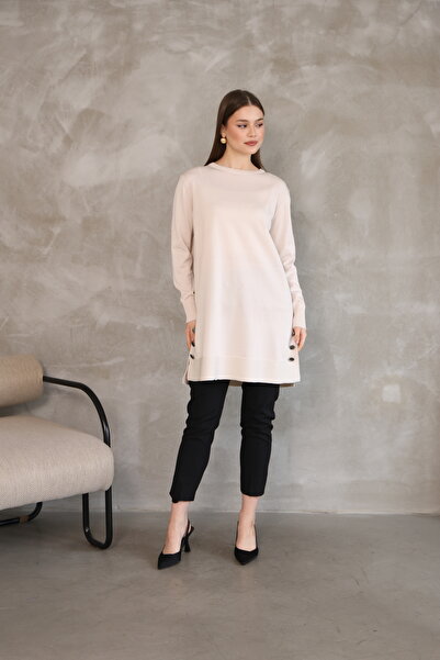 Elissa butik Kadın Merserize Tunik