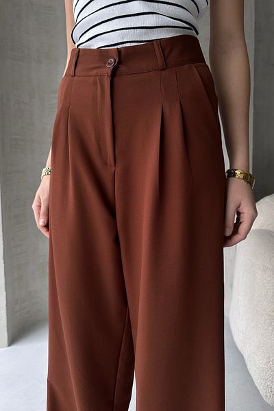 BACK Dámské plisované kalhoty Ada oversize střihu