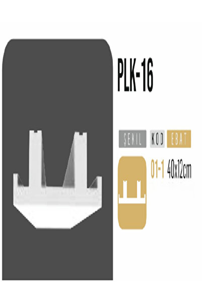 PROPİYER Led uyumlu Kartonpiyer  PLK-16 2 li paket halinde gelicektir