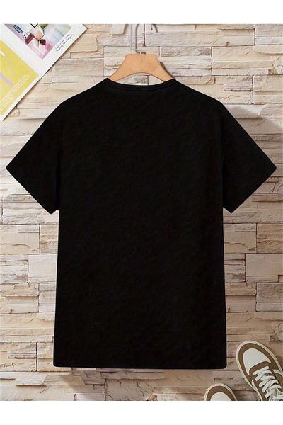 uyguntarz Perfekt bedrucktes Baumwoll-T-Shirt für Kinder