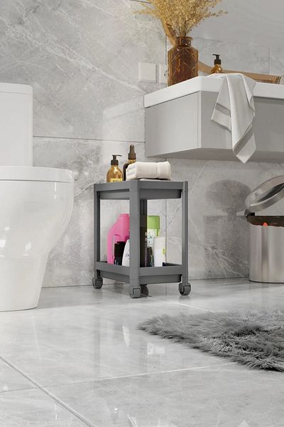 Hesaplı Kasa 6 Wheels Shelving Unit - under Counter