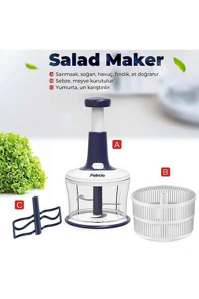 Fabcio Magicmom Food Chopper & Blender, Juicer Set