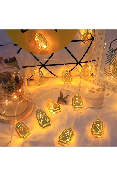 xsir Ramazan Kandili 2 Pilli Led 2 Metre Süsleme Dekor Işık