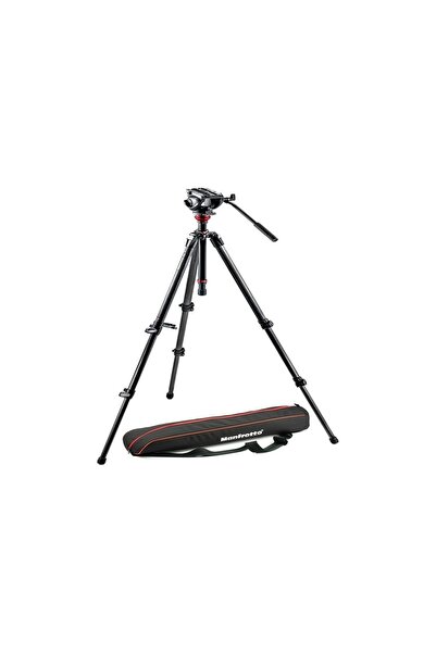 Manfrotto Mvh500Ah, 755Cx3 Carbon Fiber Video Tripod - Çantalı