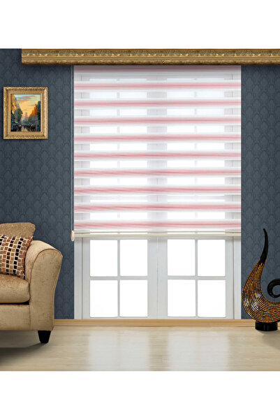 YS PERDE TASARIM Modern Pliseli Renk Geçişli Lüks zebra Perde, Alüminyum Kasa...