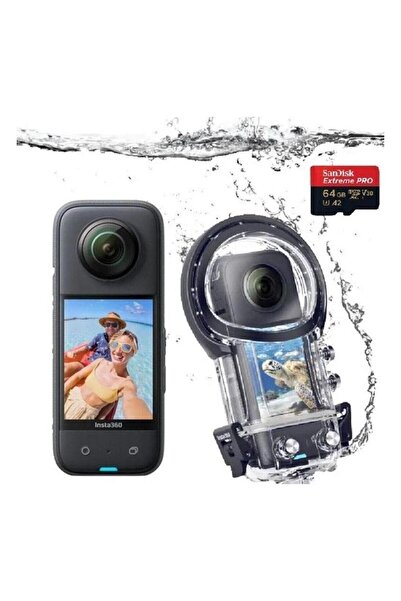 Insta360 X3 360° Kamera Dalış Kiti