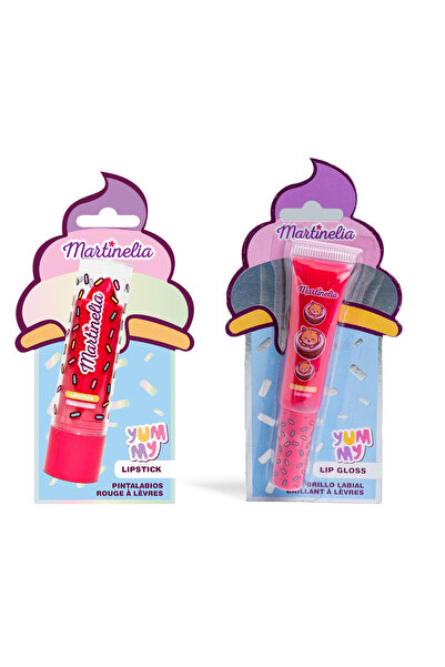 Martinelia World Blisters Kız Çocuk 2'li Ruj ve Dudak Parlatıcısı Seti