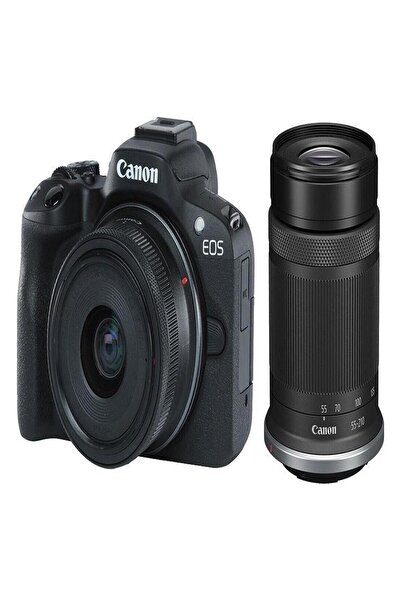 Canon EOS R50 RF-S 18-45mm + 55-210mm Lens Kit