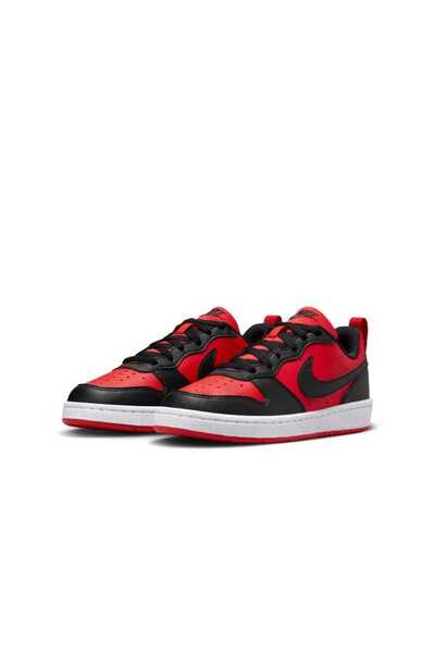 Nike Çocuk Court Borough Low Recraft Kırmızı Çocuk Ayakkabısı