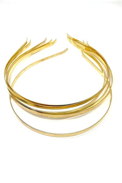 BEİLYS COSMETİCS & ACCESSORY Σιδερένιο Στέμμα 12 Τεμάχια Χρυσό Μεταλλικό Σύρμ...