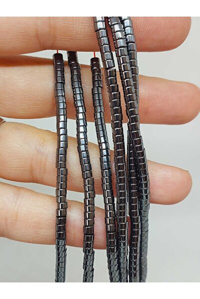 Yasamtohumu Hematit kamen cilindričnog oblika 2*3mm niz (56070)