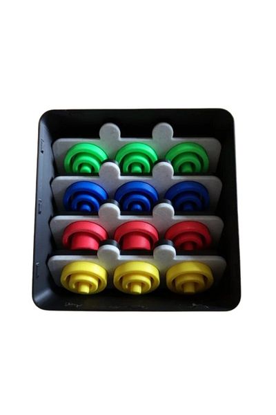 3D Brothers Otrio board game for Family game nights, Educational tool for developing strategic thinking and