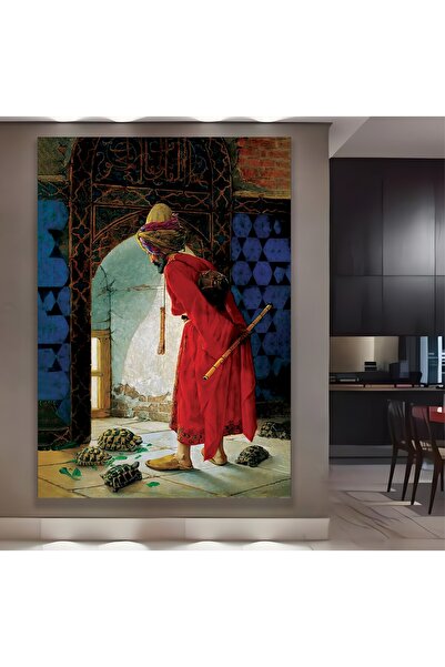 EMYA HOME Tablou pe pânză Turtler Trainer