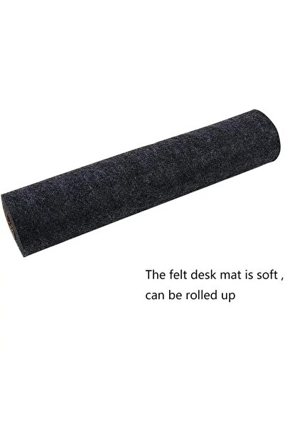 Next Craft Mouse Pad Desk Protector Large Felt Gaming Mat 3mm Anthracite Color 140X70 cm