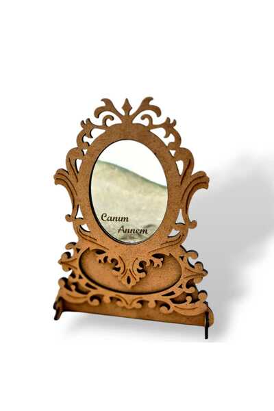 AllFayLazer 3 Adet Anneler Günü Hediye Avangart Masa Üzeri Aynalık Boyama Etk...