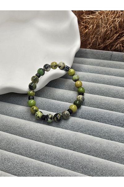 AURA Natural Stone Chrysopras Bracelet