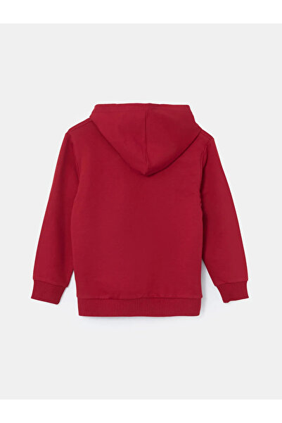 LC Waikiki Lcw Kids Men's Red Hooded Tracksuit Set - t t