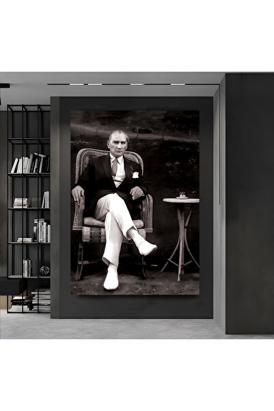 EMYA HOME Πίνακας σε καμβά Μουσταφά Κεμάλ Ατατούρκ
