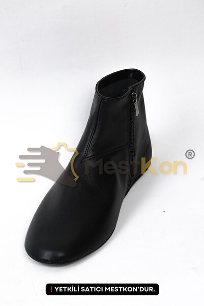 ÇORAP MEST OLDU %100 Hakiki Koyun Derisinden Çorap Deri Mest - Yumuşak Astarsız Ve Fermuarlı