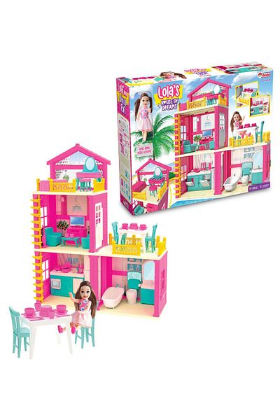 a v d a Lola's Dreams Doll Toy House Set