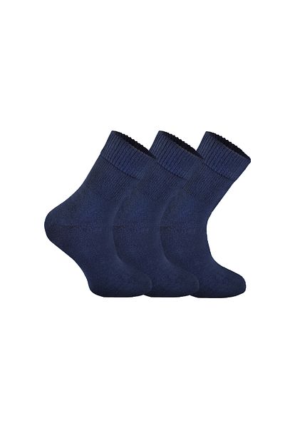 LOVE RAİN FASHİON Comfort Series 3-Piece Unisex Bamboo Organic Diabetic Daily Socks