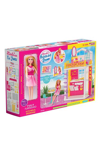 a v d a 2 Storey Linda's Toy House Set Includes Baby