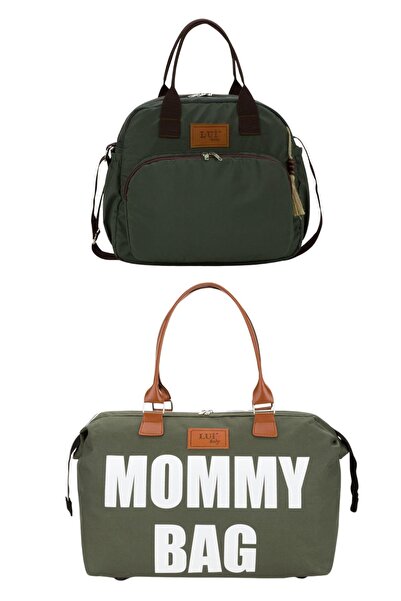 Lui Baby Anne Bebek Bakım Sırt ve Mommy Bag Omuz Çantası 2'li Set