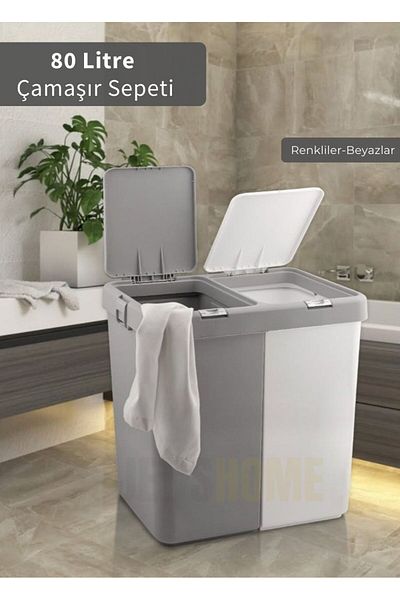 Jet's Home Σετ μπάνιου 6 τεμαχίων - Πτυσσόμενη κούπα, Καλάθι ρούχων χωρίς BPA