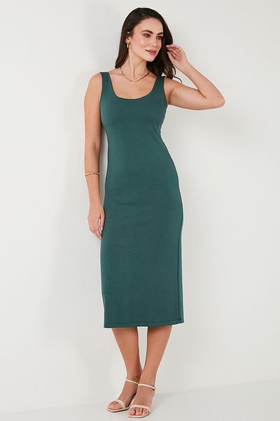 Lela ΦΟΡΕΜΑ Μίντι Φόρεμα με Χοντρό λουράκι Slim Fit 5866154