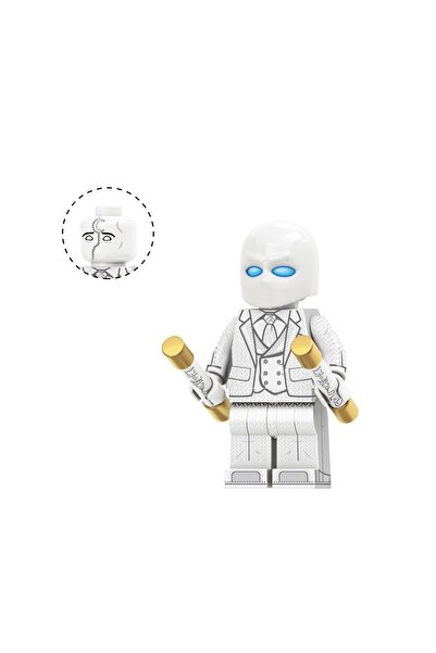 myminitoys مجسم سوبر هيروز صغير - أبيض MR X-017