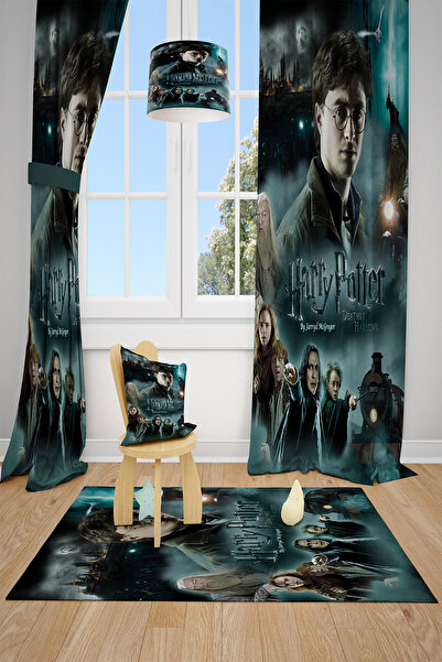BelezaHome ديكور غرفة الأطفال هاري بوتر - ستارة خلفية ساحرة