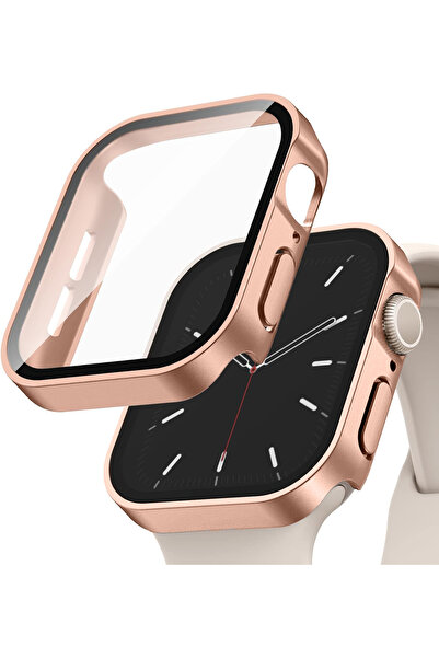 Quse Kasa ve Ekran Koruyucu, Apple Watch Series 10/11 42mm ile Uyumlu, Suya D...