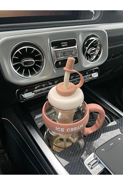 Comprox Ice Cream Detox Water Bottle – 1300ml Bpa Free Big Mug Ice Bottle -Sports Flask