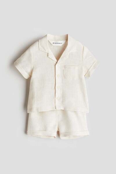 H&M 2-piece linen set