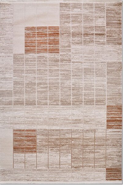 Emin Halı Maine 2100 Kiremit Triko Akrilik Yapışmaz Salon Halısı Oturma Odası...