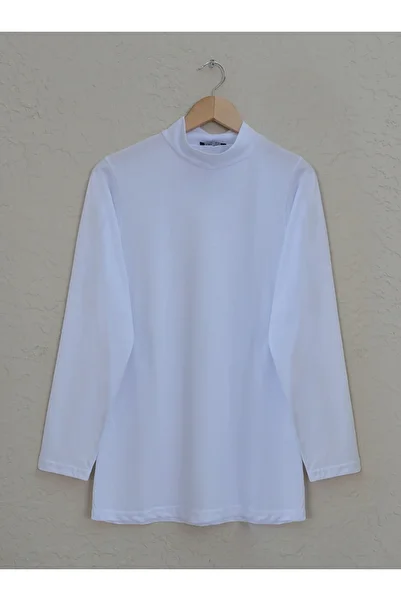 HİJABAYA Long Sleeve Half Turtleneck Blouse