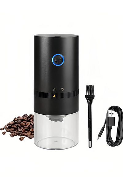 fulina Portable Electric Coffee Grinder,with Adjustable Settings,high-precision Ceramic Burrs,rechargeable
