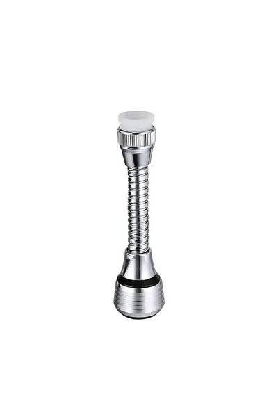 Choice Light Grey Kitchen Stainless Steel Faucet Sprinkler Water-saving Device Lengthening Rotating Splash
