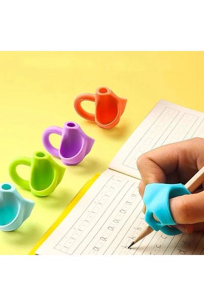 Choice 5/10/20Pcs Three Finger Pencil Set Silicone Writing Gripper for Primary School Students to Correc...