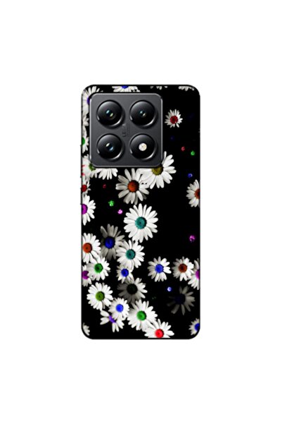 Zebana حافظة متوافقة مع هاتف Xiaomi Mi 14T Pro Daisy V1 من السيليكون (مطبوعة)