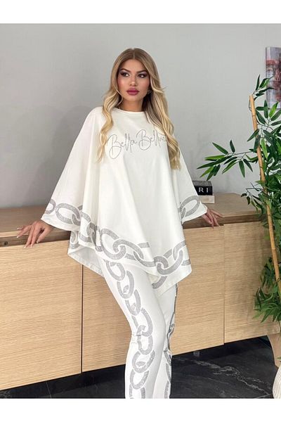 Bella Belluci Poncho 3-Piece Women's Set