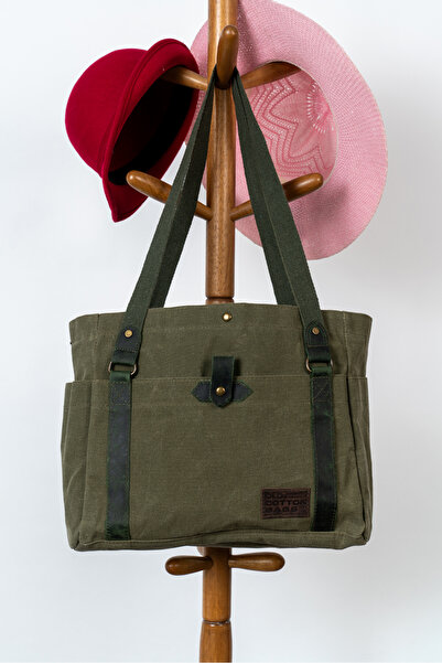 MANDOSİ Канава Жіноча сумка через плече Tote Bag Щоденне використання Детальн...