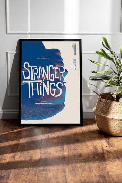 Saturn Stranger Things Pictură înrămată - Poster de serie